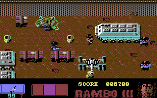 Rambo III — Commodore 64 screenshot